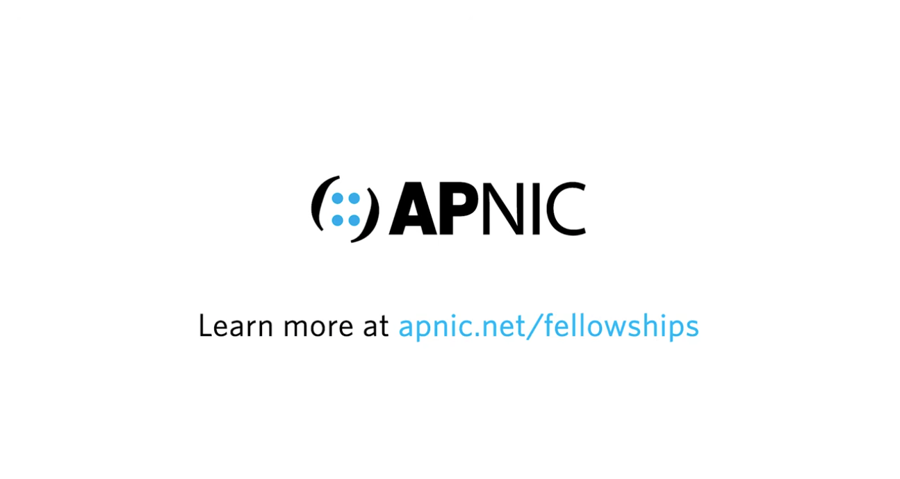 APNIC 開放 2026 年Fellowship計畫報名